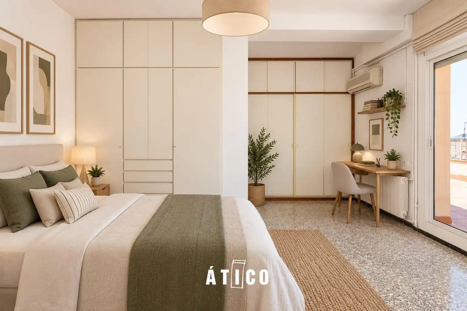 Bedroom of Attic for sale in Barcelona  with Terrace