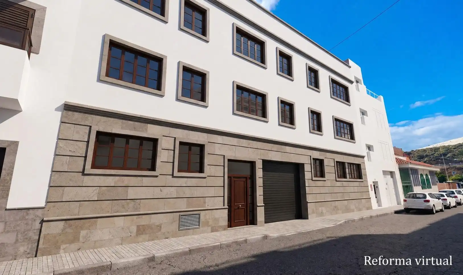 Vista exterior de Edificio en venta en Agaete