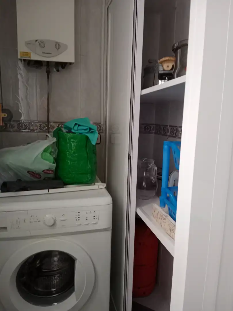 Kitchen of Flat for rent in Sevilla  with Air Conditioner, Heating and Furnished