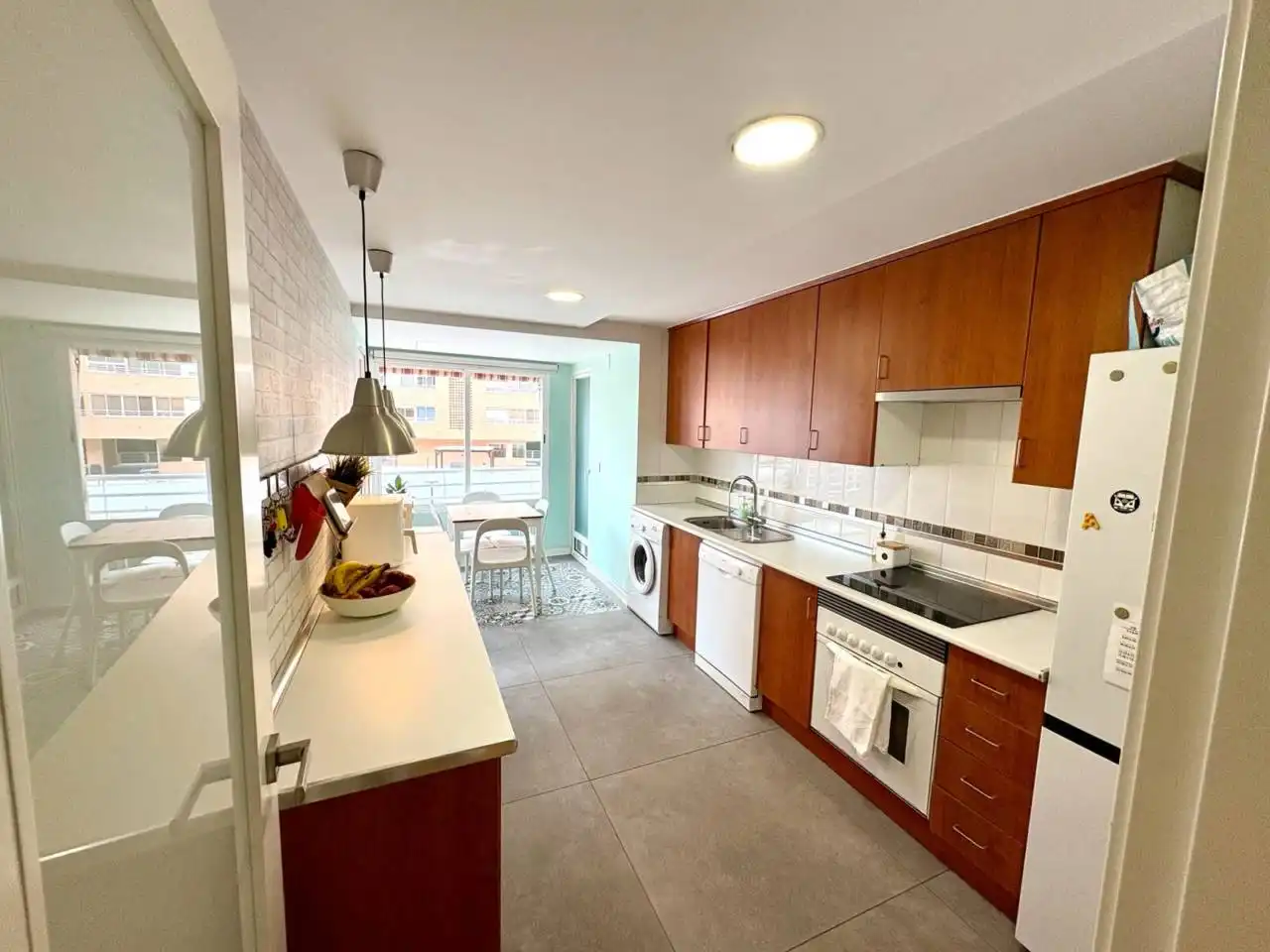 Kitchen of Flat for sale in Alicante / Alacant  with Air Conditioner, Heating and Storage room