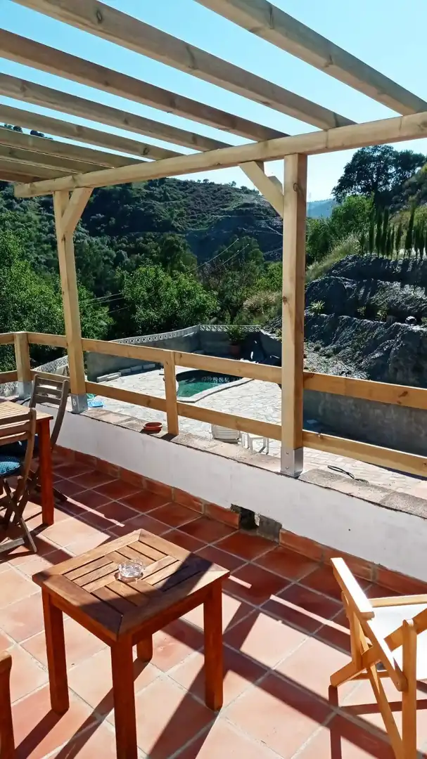 Terraza de Casa o chalet en venta en Comares con Calefacción, Jardín privado y Terraza