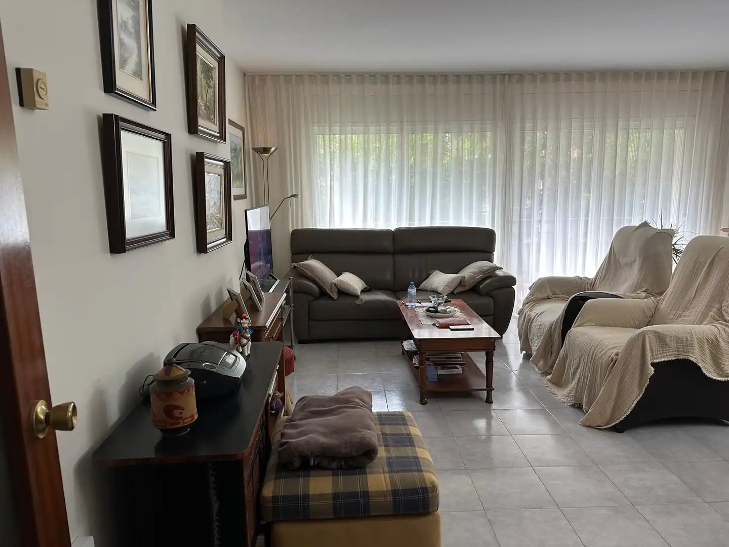 Sala d'estar de Pis en venda en Girona amb Calefacció i Balcó