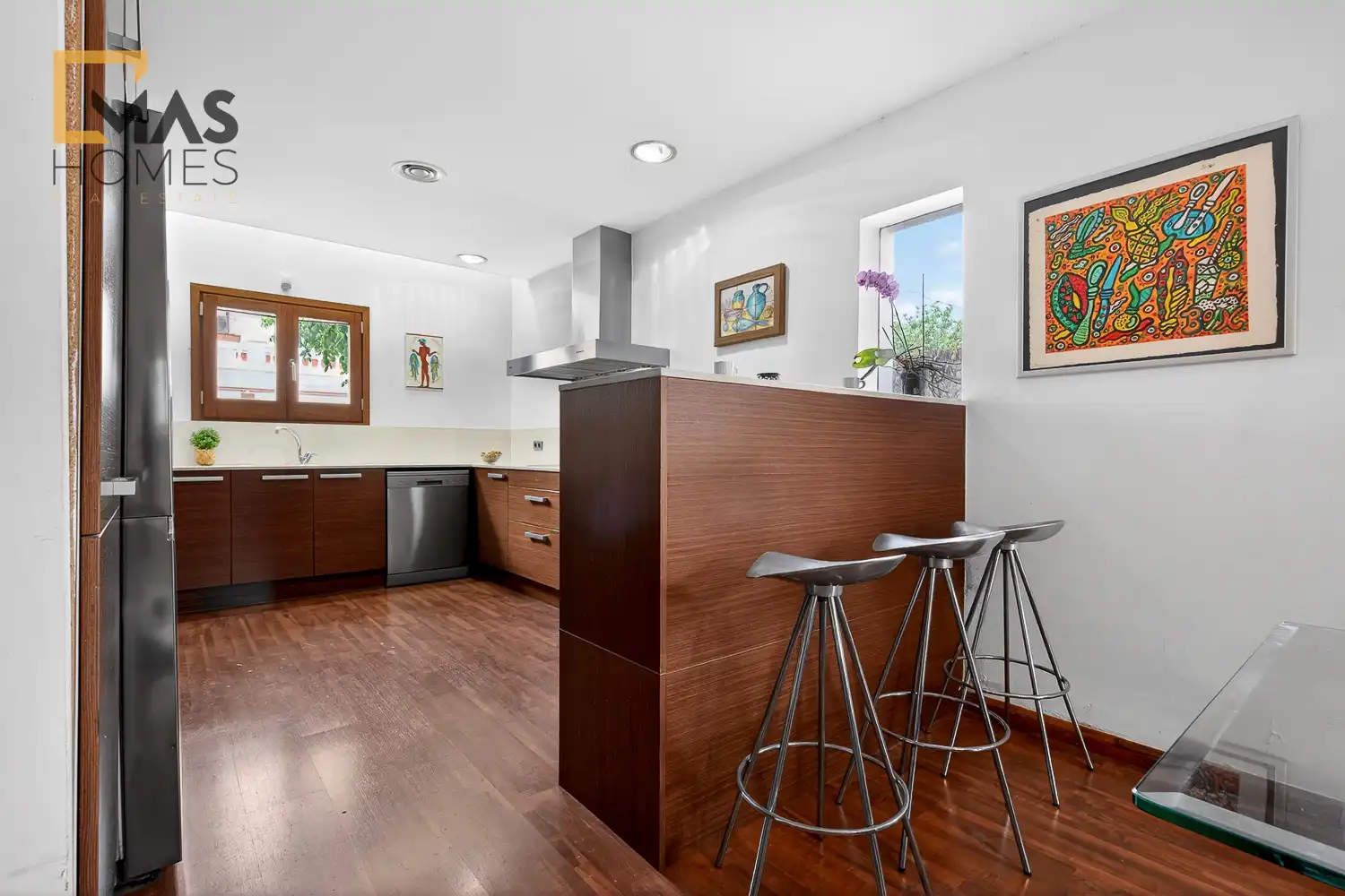 Cocina de Casa o chalet en venta en Parets del Vallès con Aire acondicionado, Calefacción y Jardín privado