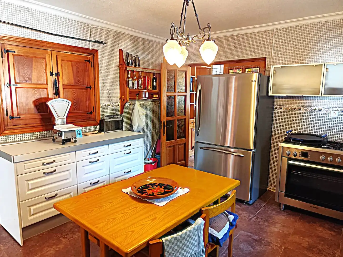 Cocina de Casa o chalet en venta en Aranjuez con Aire acondicionado, Calefacción y Terraza