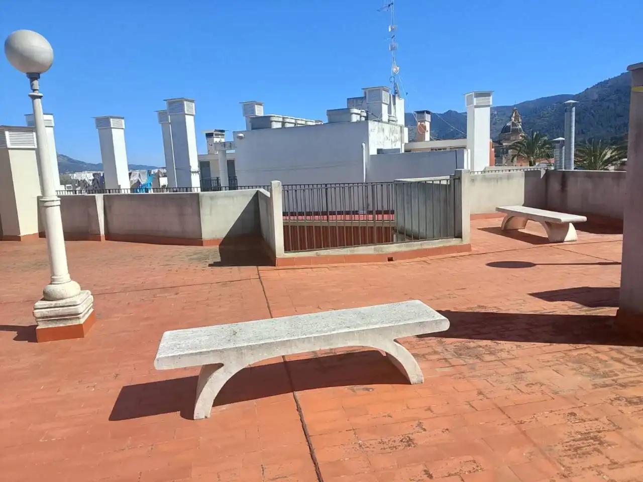 Terrasse von Wohnung zum Verkauf in Simat de la Valldigna mit Klimaanlage, Heizung und Terrasse