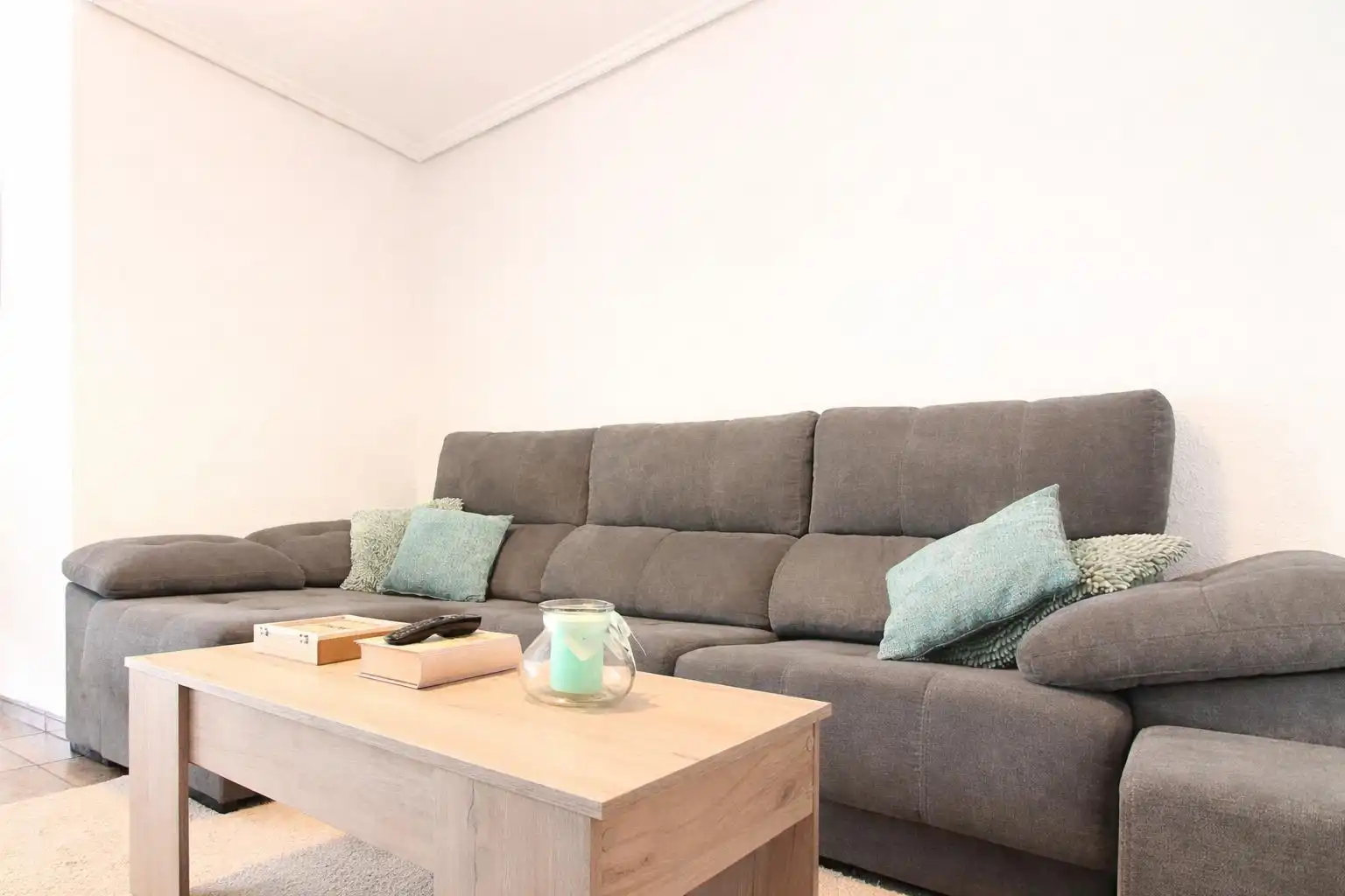 Sala de estar de Piso en venta en Valencia con Aire acondicionado y Balcón