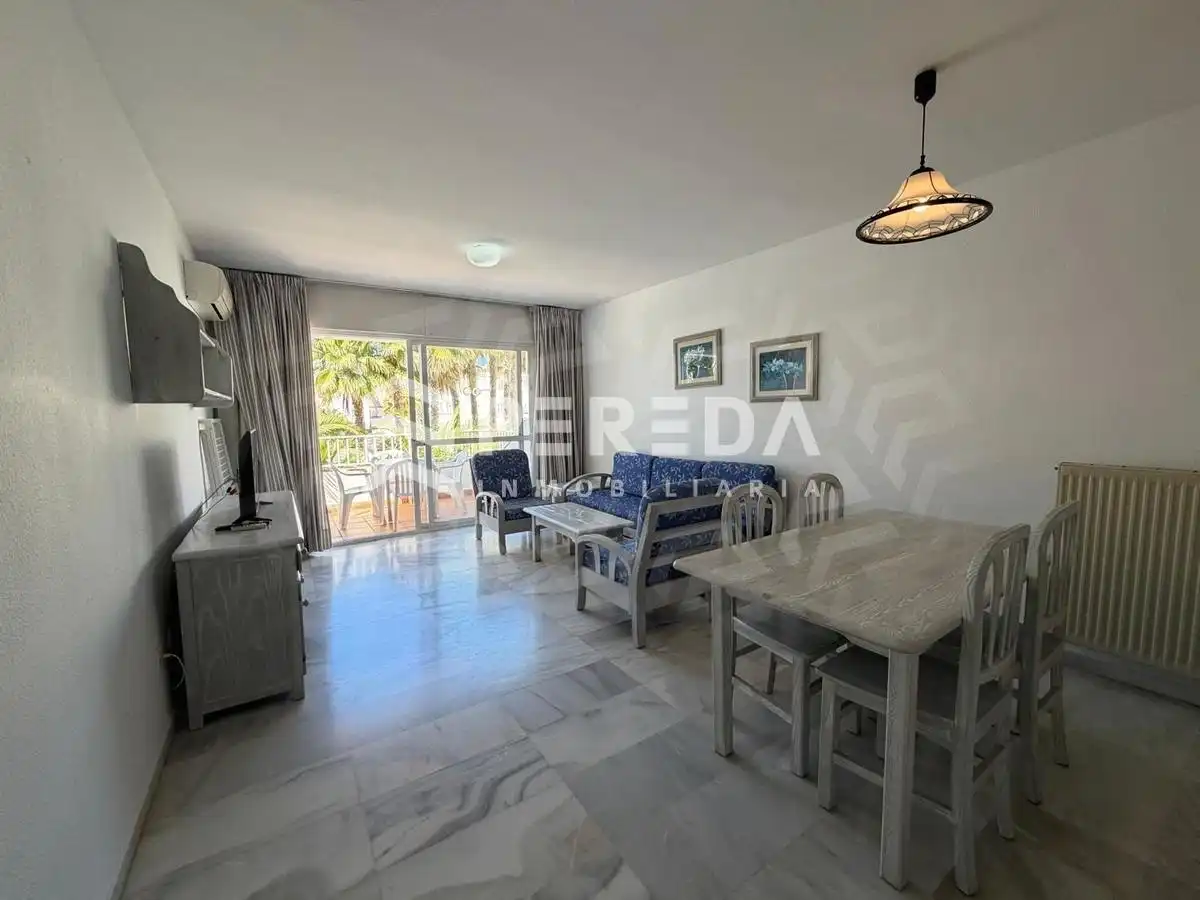 Jardín de Apartamento en venta en Roquetas de Mar con Aire acondicionado, Jardín privado y Terraza