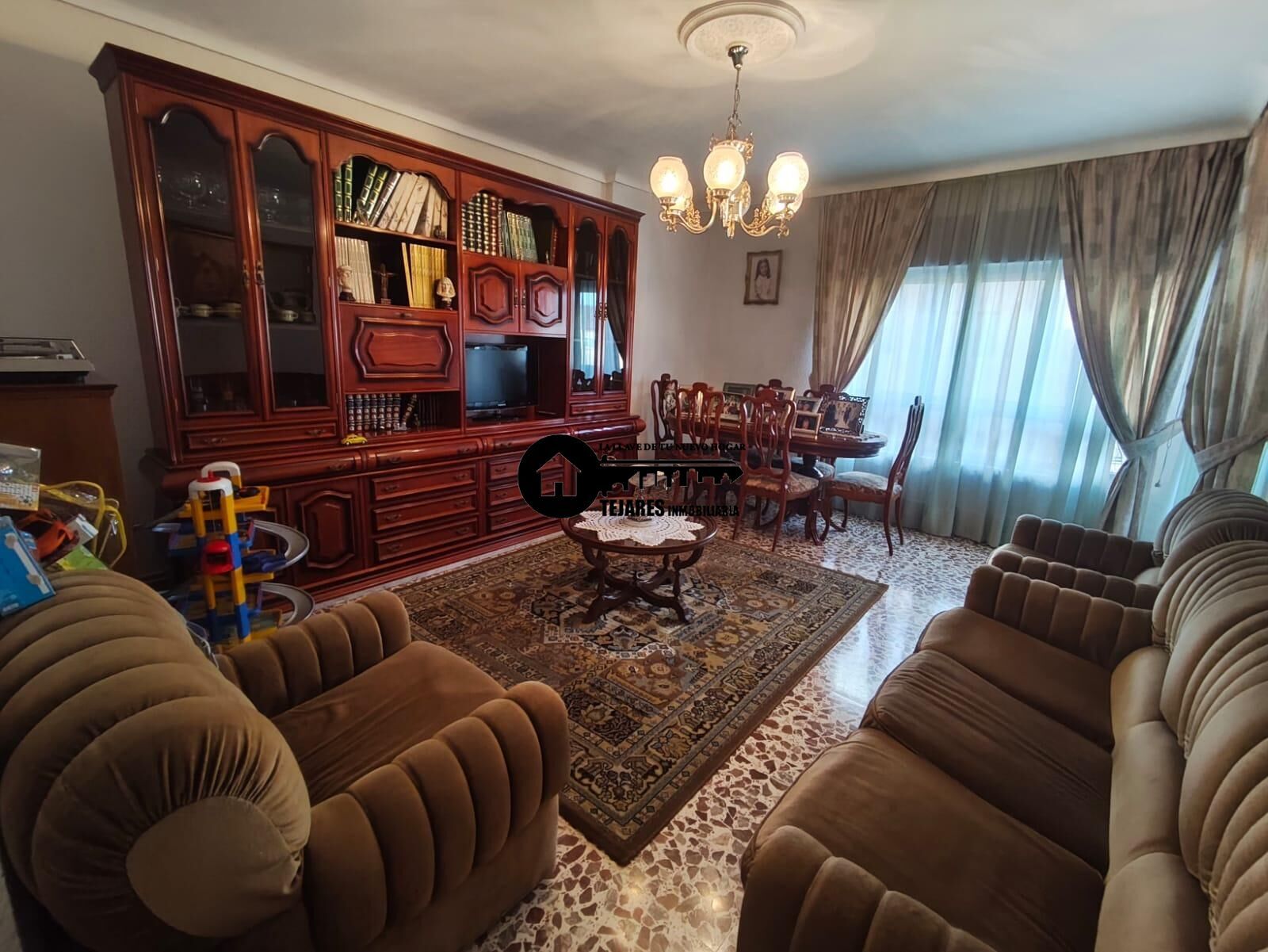 Sala de estar de Piso en venta en  Albacete Capital con Aire acondicionado, Calefacción y Amueblado