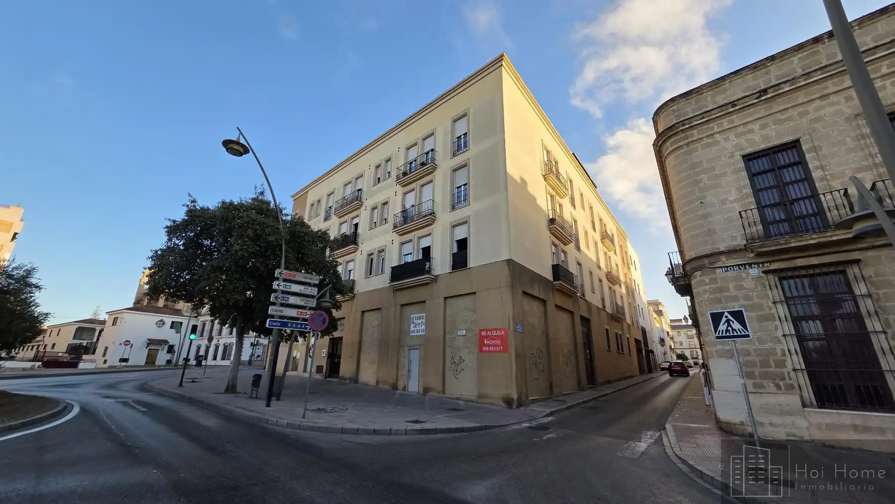 Vista exterior de Piso en venta en Jerez de la Frontera con Trastero