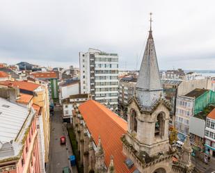 Exterior view of Attic for sale in A Coruña Capital   with Terrace