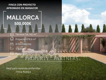 Terrenos y solares en venta en Manacor