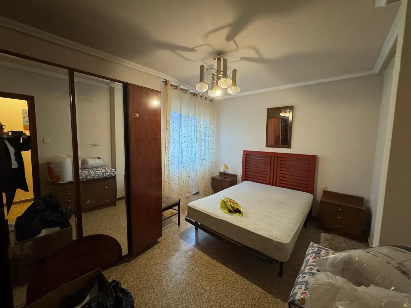 Bedroom of Flat for rent in Illueca  with Heating and Furnished