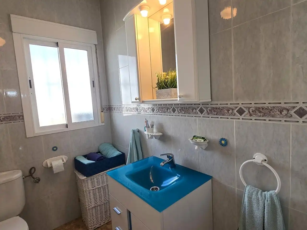 Baño de Casa o chalet en venta en Zurgena con Aire acondicionado y Piscina