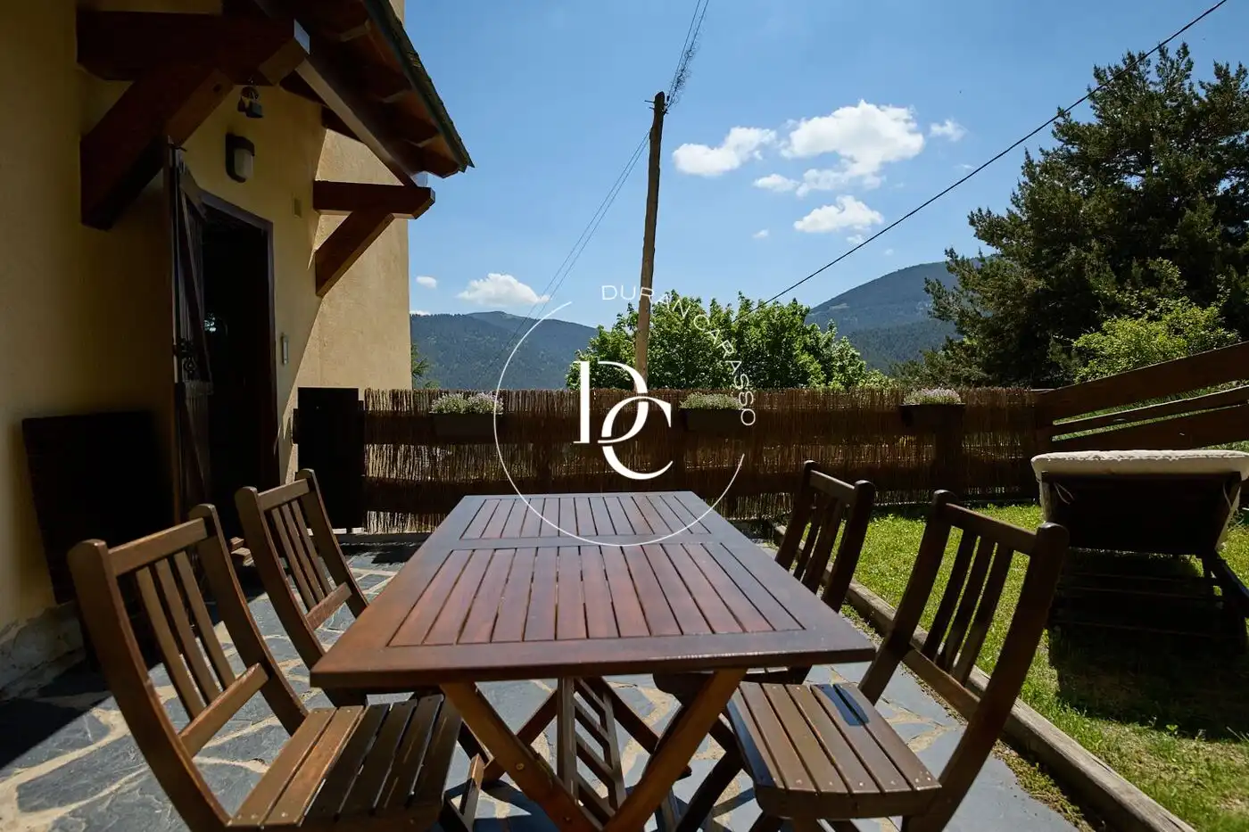 Terraza de Casa o chalet de alquiler en Alp con Calefacción, Jardín privado y Terraza