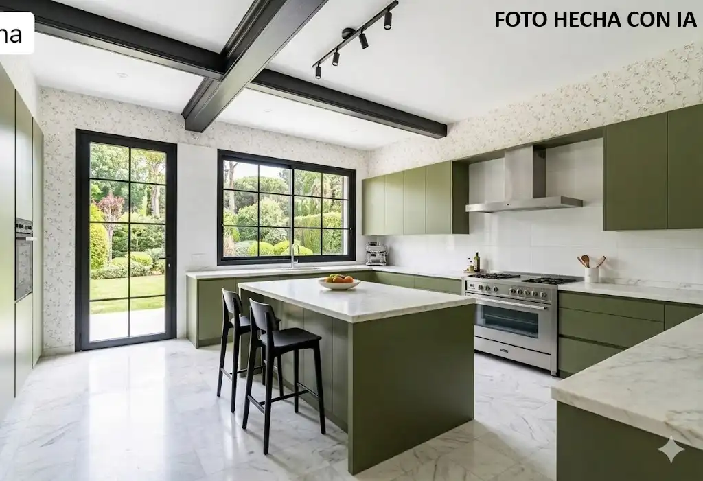 Cuina de Casa o xalet en venda en Pozuelo de Alarcón amb Aire condicionat, Calefacció i Jardí privat