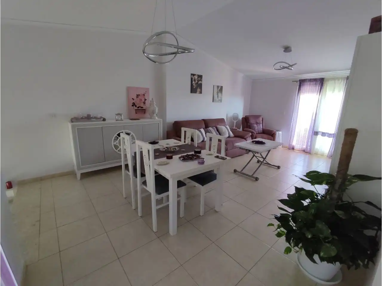Sala d'estar de Àtic en venda en Castellón de la Plana / Castelló de la Plana amb Aire condicionat, Terrassa i Traster