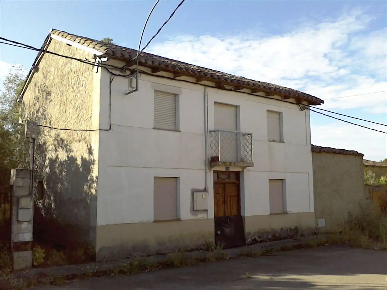 Vista exterior de Casa o chalet en venta en Valdefresno con Balcón