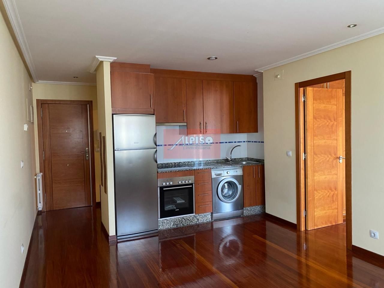 Cuina de Apartament de lloguer en Ourense Capital  amb Calefacció, Parquet i Balcó