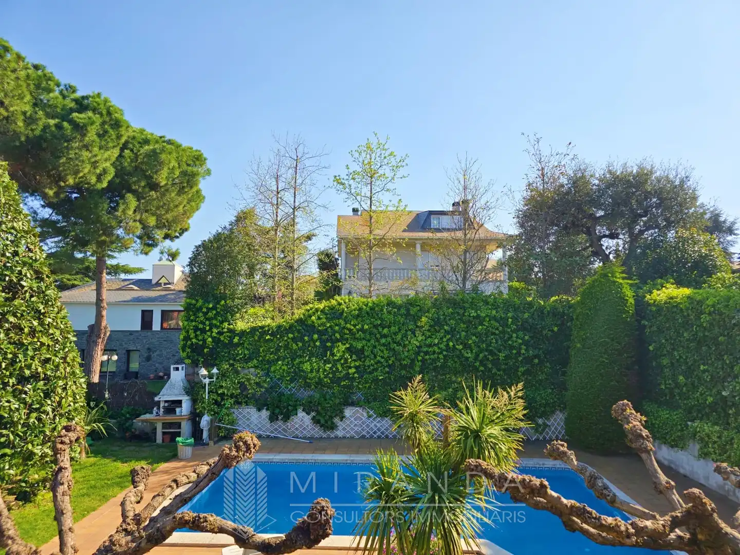 Jardí de Casa o xalet en venda en Canovelles amb Calefacció, Jardí privat i Terrassa