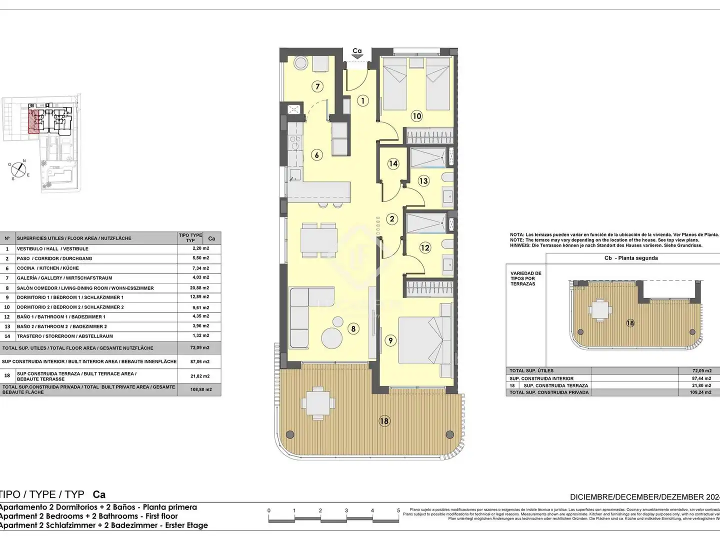 Piso en venta en Capdepera con Aire acondicionado, Calefacción y Terraza