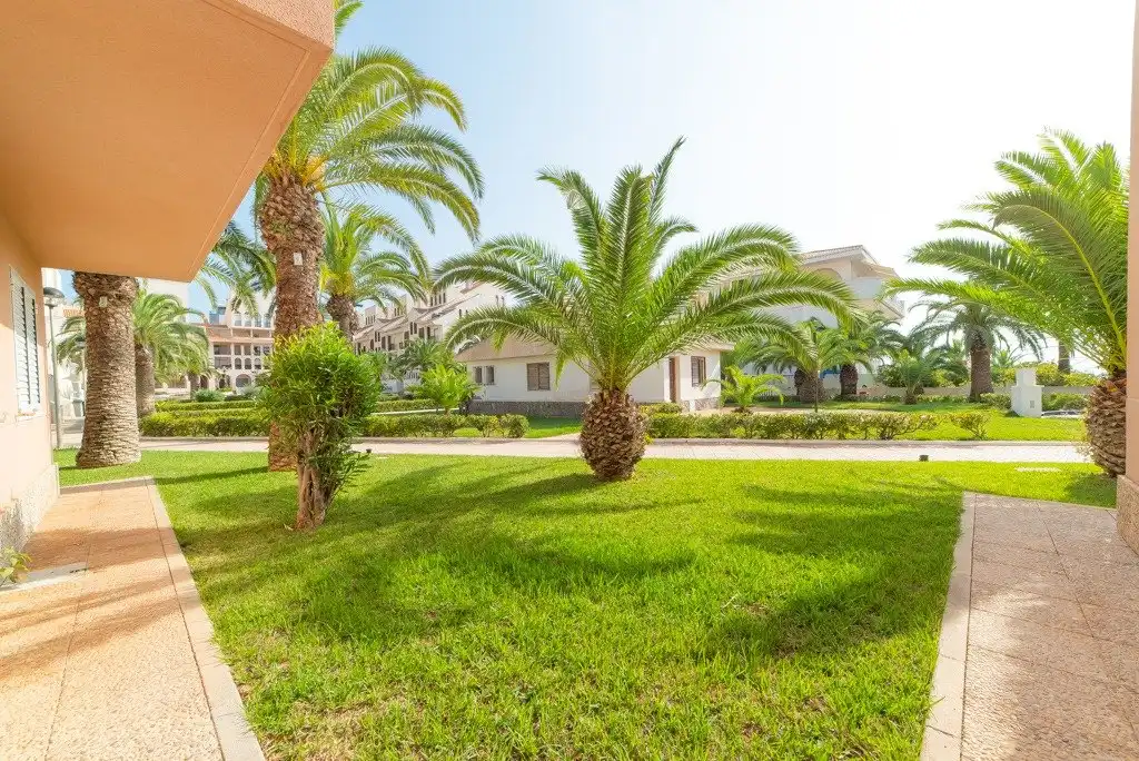 Garden of Flat for sale in La Manga del Mar Menor  with Terrace and Furnished