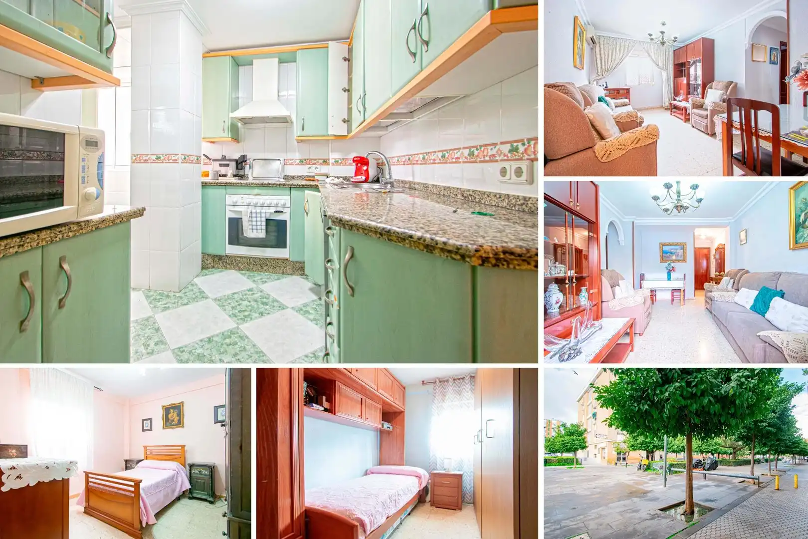 Kitchen of Ground floor for sale in Sevilla  with Air Conditioner and Heating