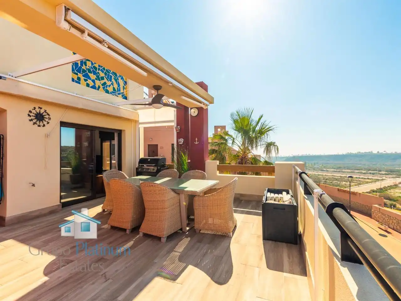 Terrassa de Apartament en venda en Pulpí amb Aire condicionat, Terrassa i Piscina