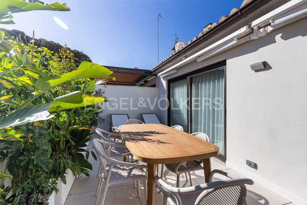 Terraza de Ático de alquiler en Valencia con Aire acondicionado, Calefacción y Terraza