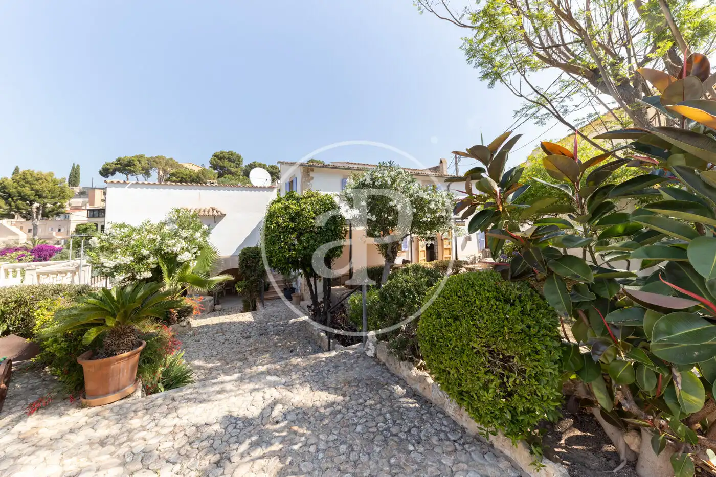 Vista exterior de Casa o xalet de lloguer en  Palma de Mallorca amb Aire condicionat, Calefacció i Jardí privat