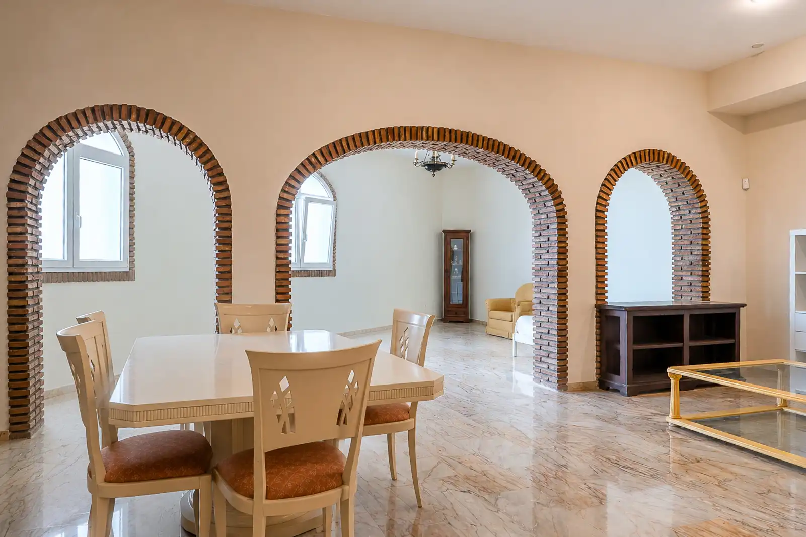 Dining room of Detached homes for sale in Benalmádena  with Air Conditioner, Private garden and Terrace