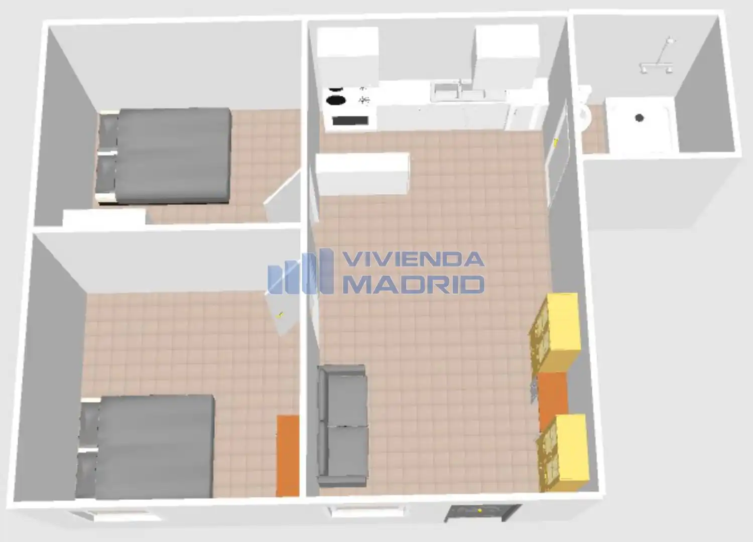 Piso en venta en Madrid con Calefacción
