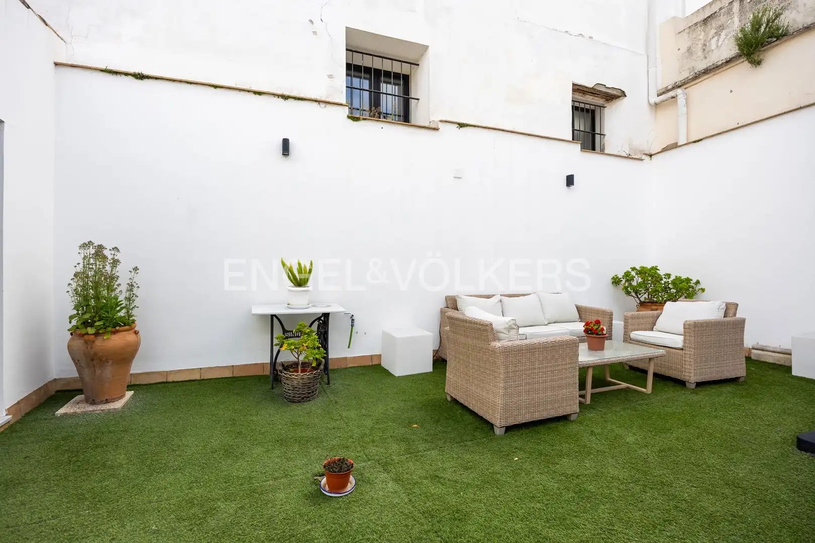 Terrace of Houses for sale in Sanlúcar de Barrameda  with Air Conditioner, Heating and Private garden