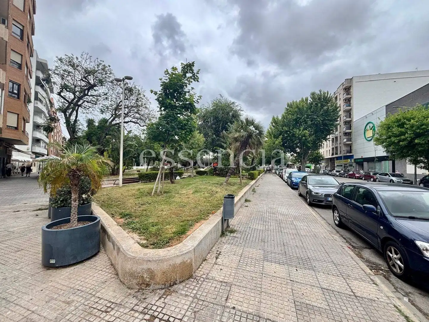 Exterior view of Flat for sale in Gandia  with Air Conditioner and Balcony