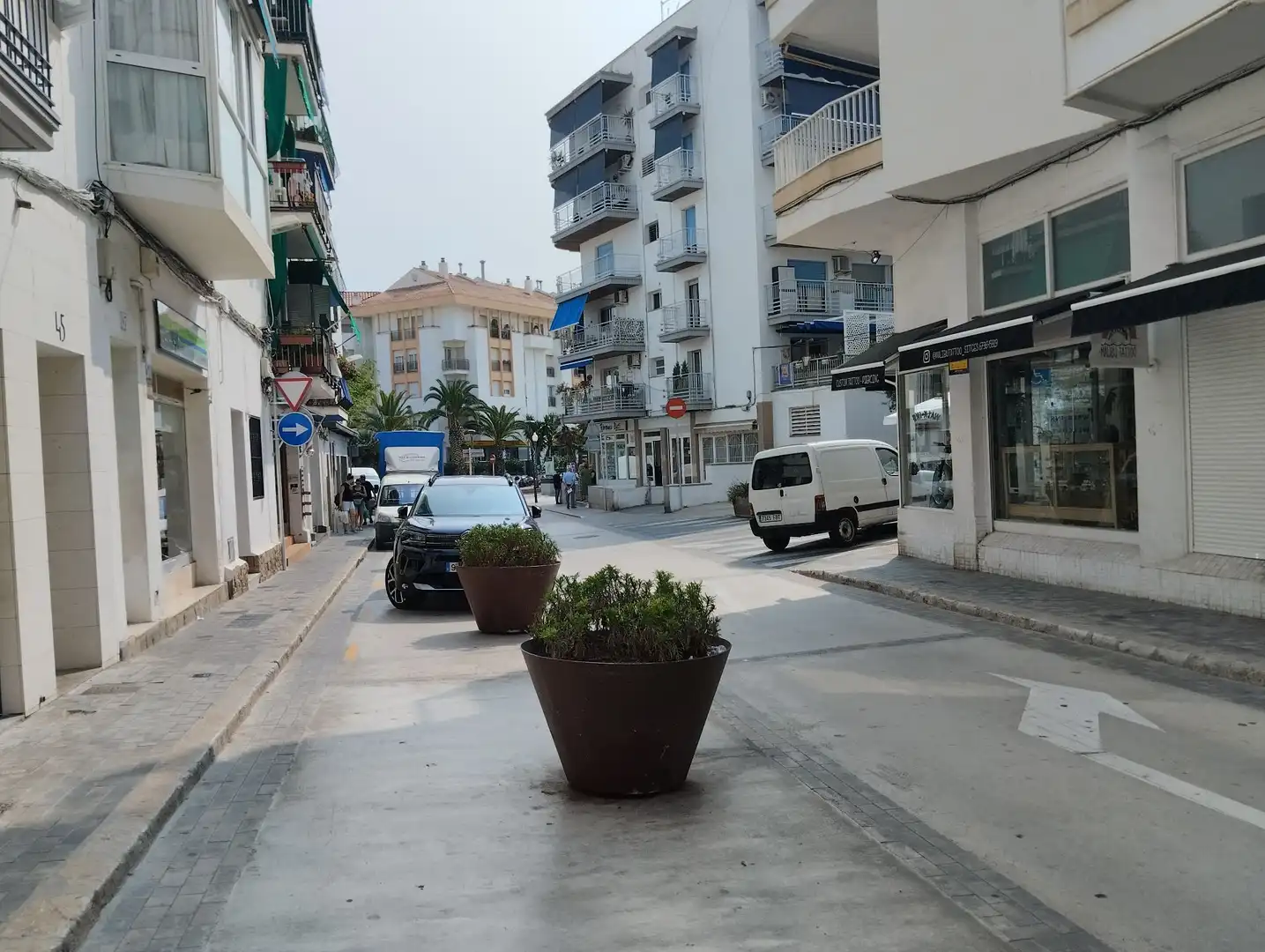 Vista exterior de Garatge en venda en Sitges