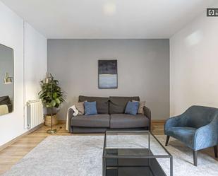 Sala d'estar de Apartament per a compartir en  Barcelona Capital amb Aire condicionat i Terrassa