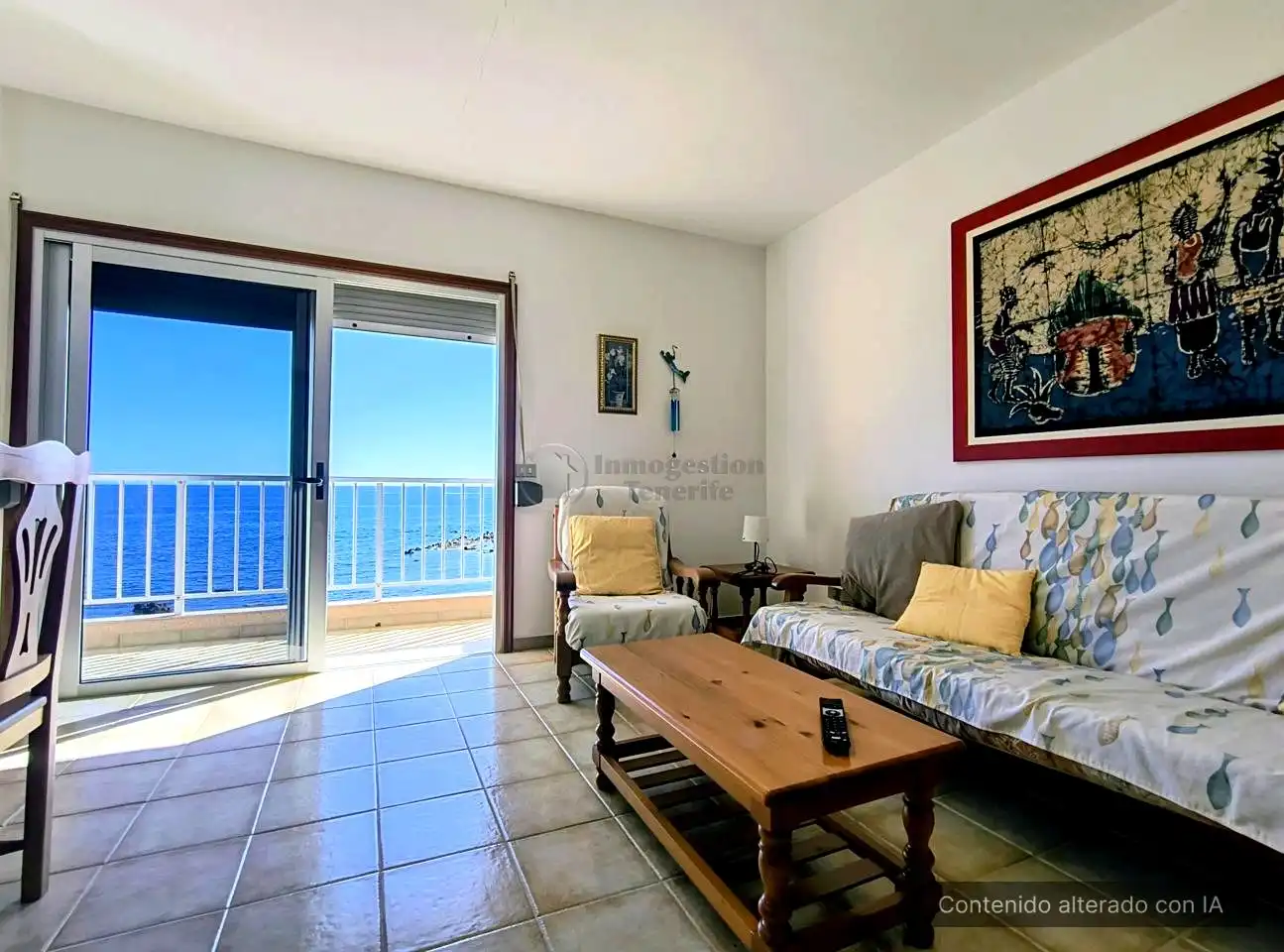 Living room of Flat for rent in Arona  with Furnished and Balcony