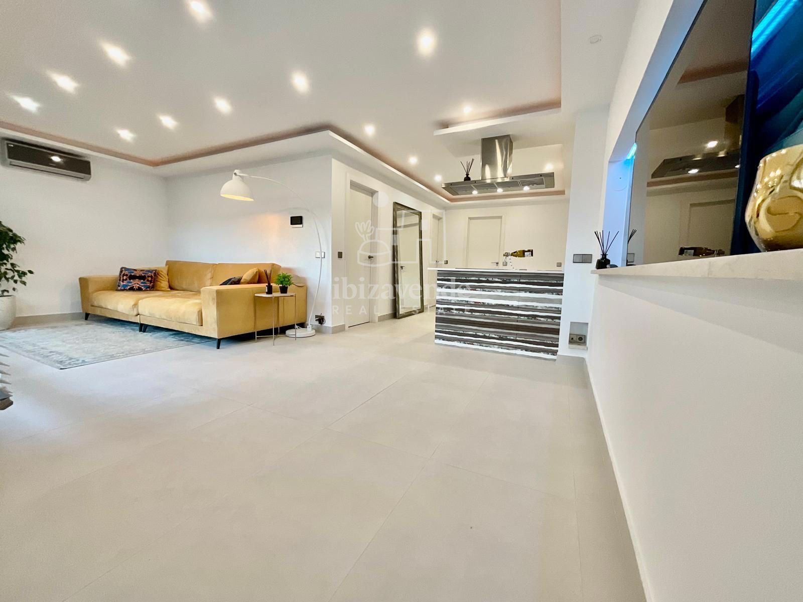 Sala de estar de Piso en venta en Eivissa con Aire acondicionado, Calefacción y Terraza