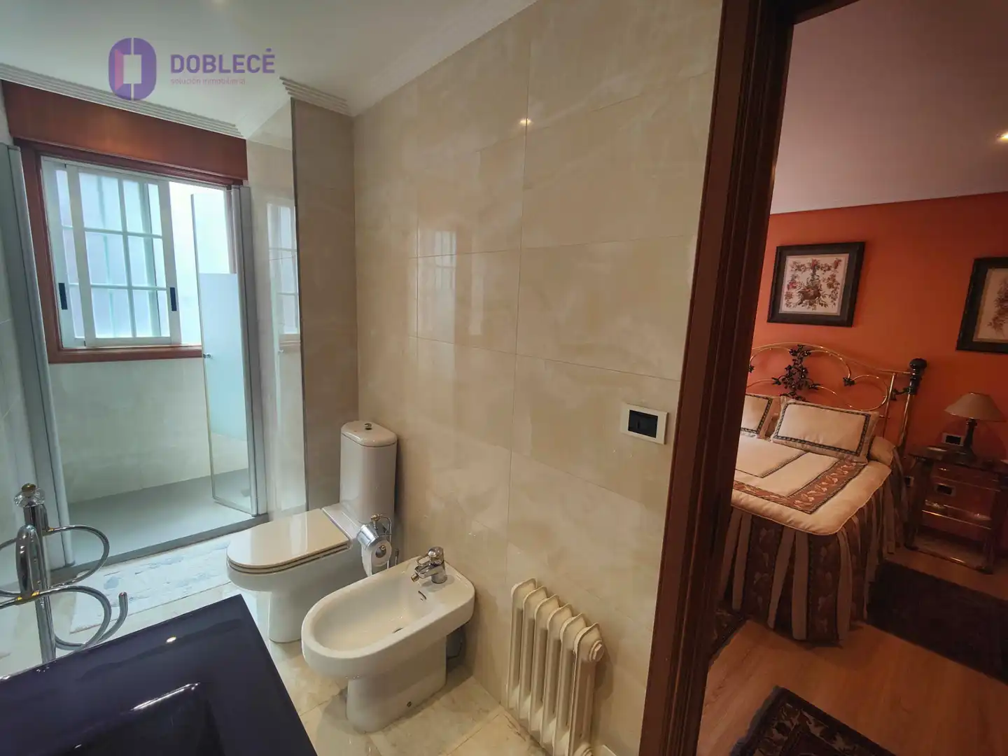 Baño de Casa adosada en venta en Nigrán con Calefacción, Jardín privado y Parquet