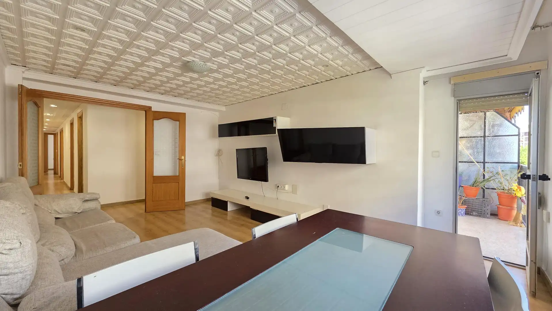 Sala de estar de Piso en venta en Gandia con Balcón