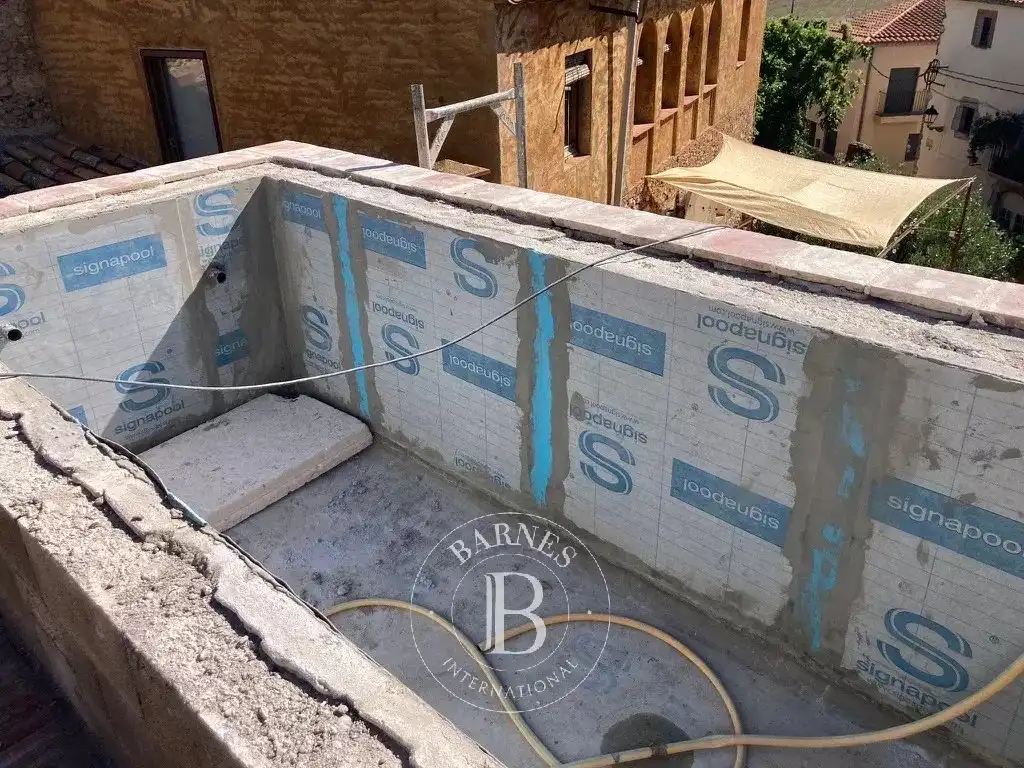 Balcony of Country homes for sale in Ventalló  with Air Conditioner, Heating and Swimming Pool