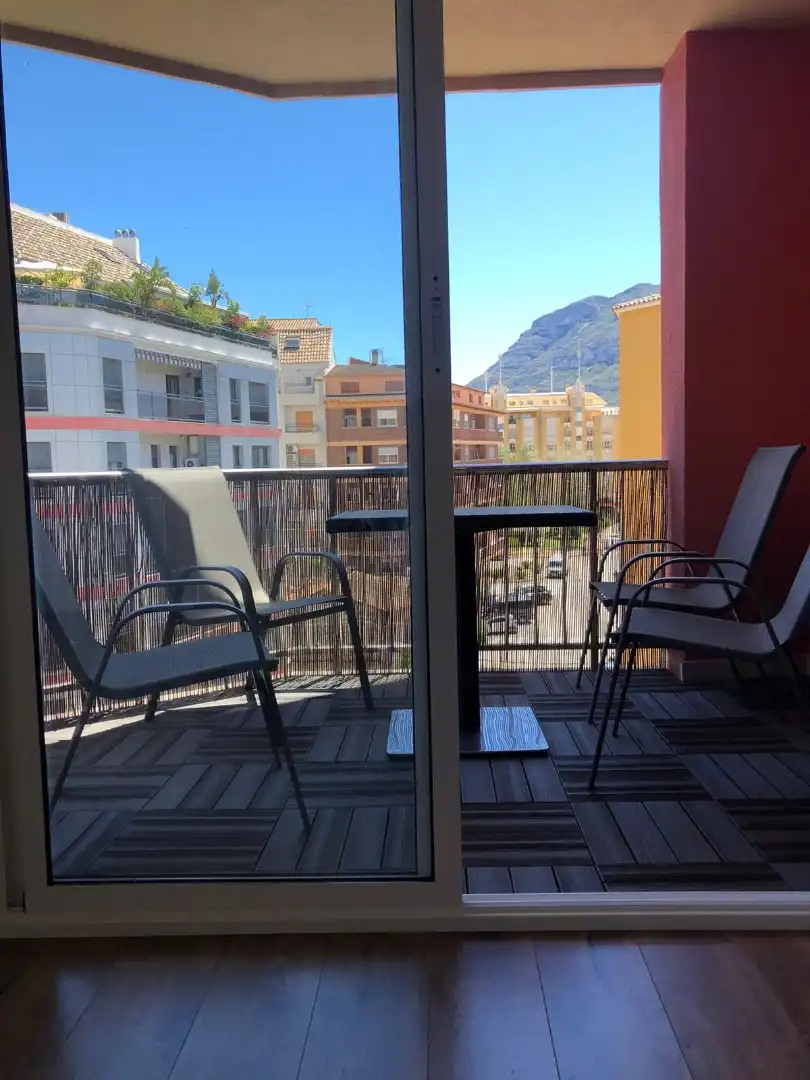 Terraza de Piso de alquiler en Dénia con Parquet, Terraza y Trastero
