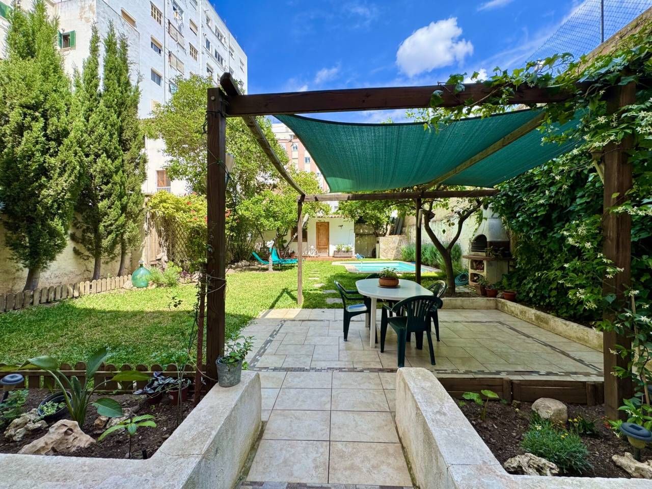 Garden of Flat for sale in  Palma de Mallorca  with Air Conditioner, Heating and Private garden