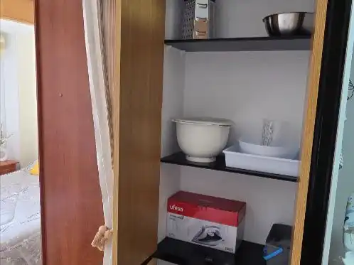 Kitchen of Study for rent in Valverde de la Virgen  with Air Conditioner, Heating and Parquet flooring