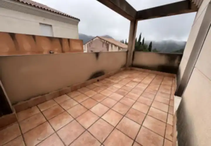 Terraza de Casa adosada de alquiler en Serra con Jardín privado, Terraza y Horno
