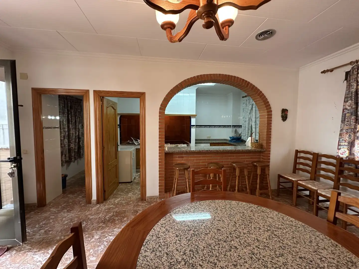 Cocina de Finca rústica en venta en Aielo de Malferit con Aire acondicionado, Calefacción y Trastero
