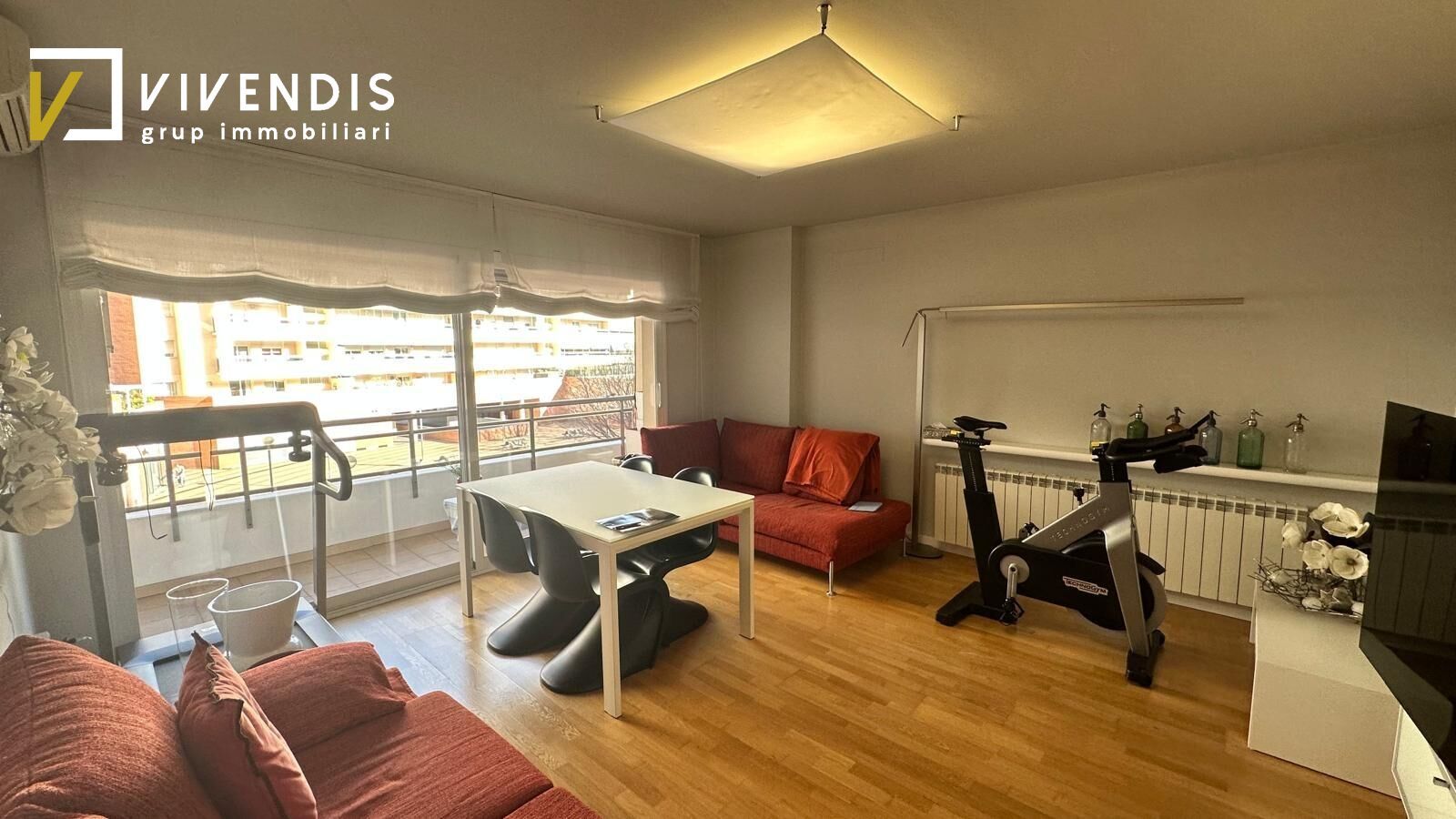 Sala d'estar de Pis en venda en  Lleida Capital amb Aire condicionat, Calefacció i Balcó