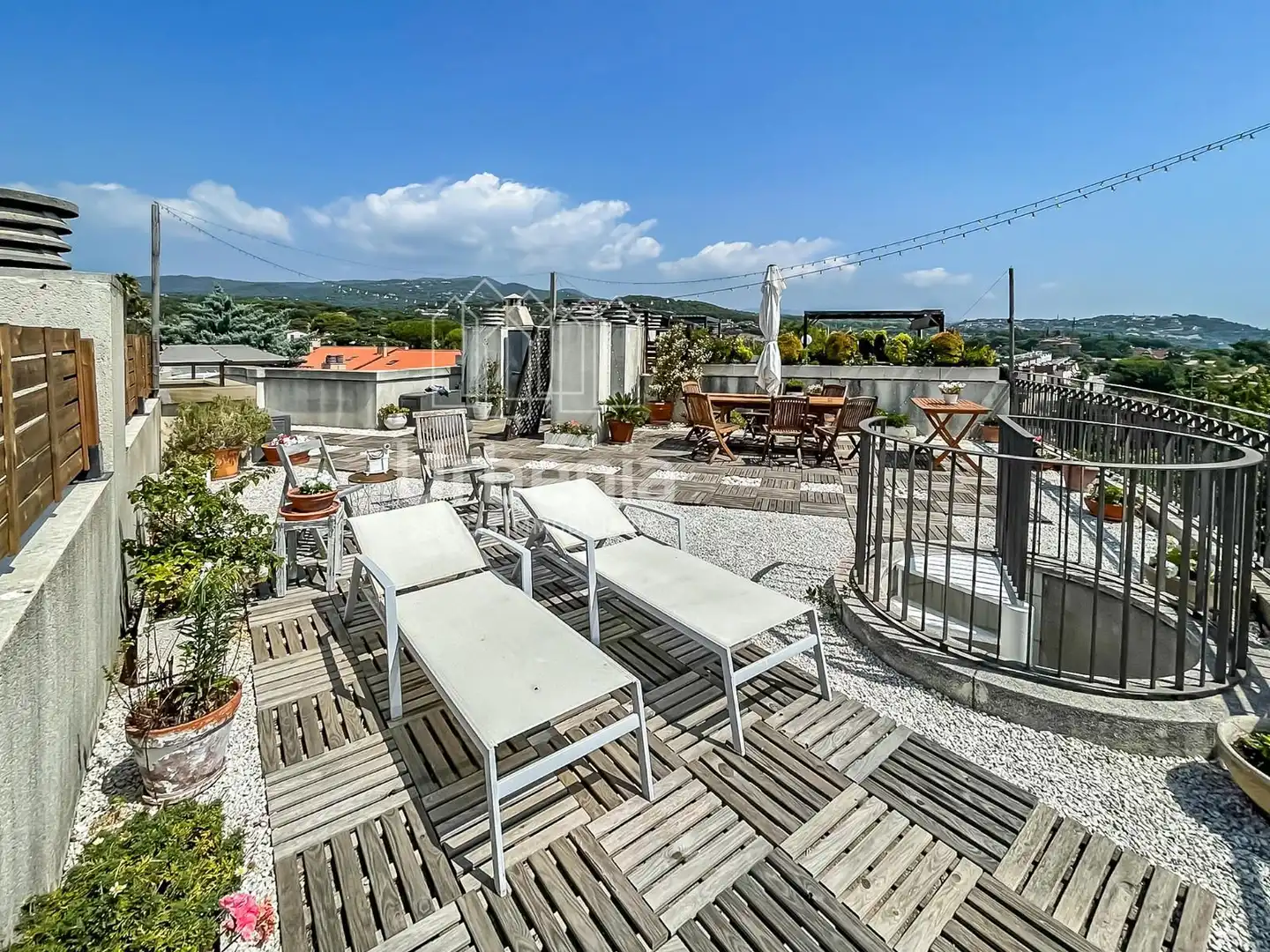Terraza de Piso en venta en Sant Andreu de Llavaneres con Aire acondicionado, Calefacción y Jardín privado