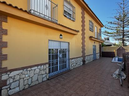 Vista exterior de Casa adosada en venda en Málaga Capital amb Aire condicionat, Calefacció i Parquet