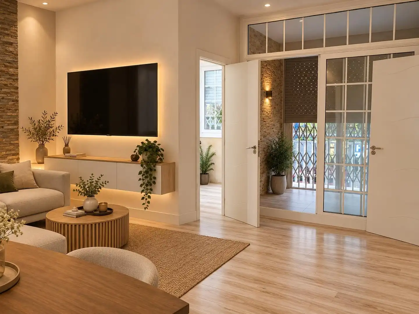 Sala de estar de Piso en venta en Barcelona