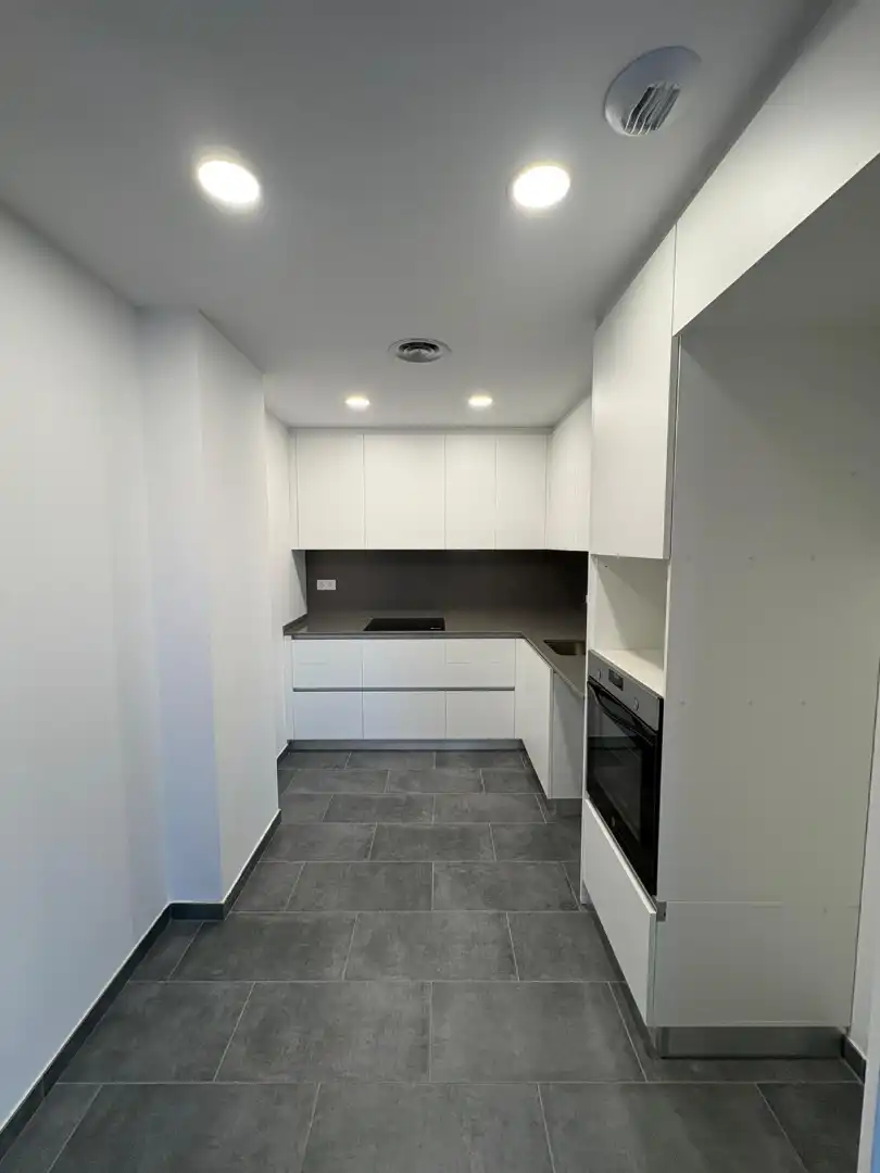 Kitchen of Duplexes for sale in Cornellà de Llobregat  with Air Conditioner, Heating and Parquet flooring